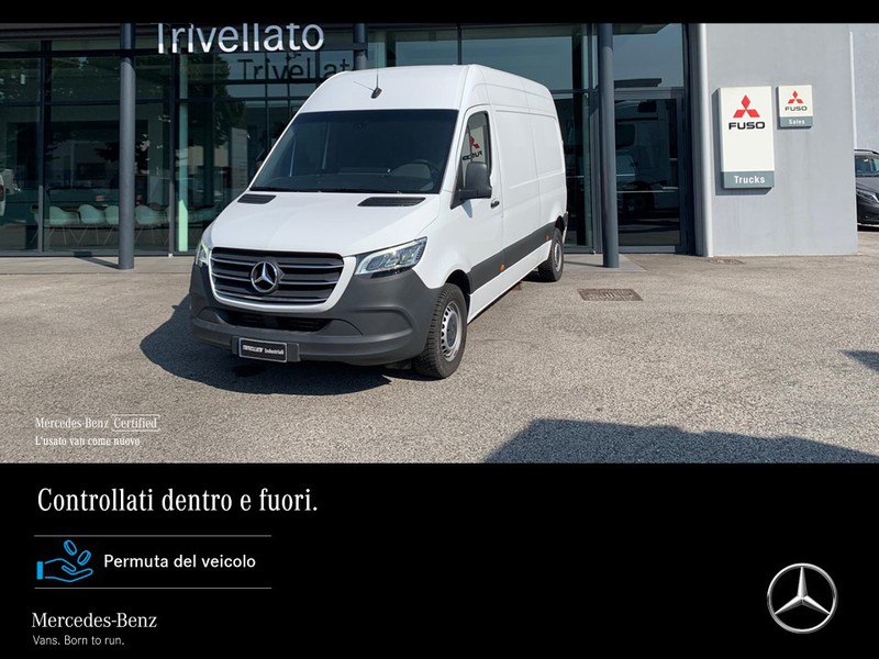 Mercedes Sprinter 214 2.1 cdi f 39/30 fwd e6 diesel bianco