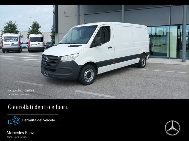 Mercedes Sprinter 214 2.1 cdi f 39/30 fwd e6 diesel bianco