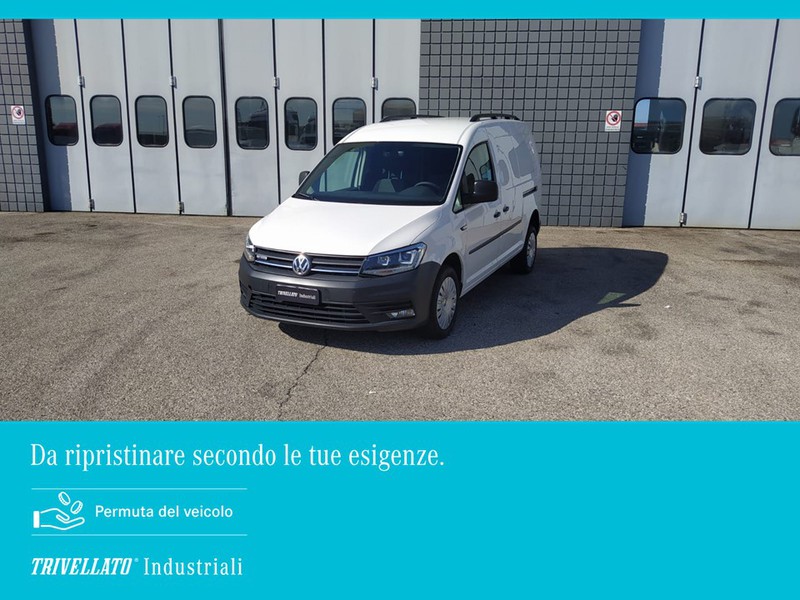 Volkswagen Caddy 2.0 tdi 122cv 4motion e6 diesel bianco