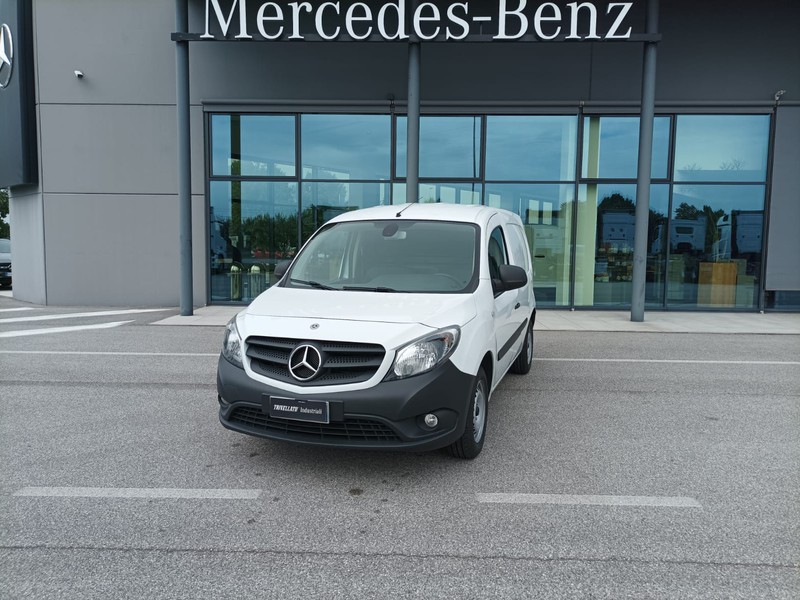 Mercedes Citan 111 cdi long blueff. e6d-temp diesel bianco