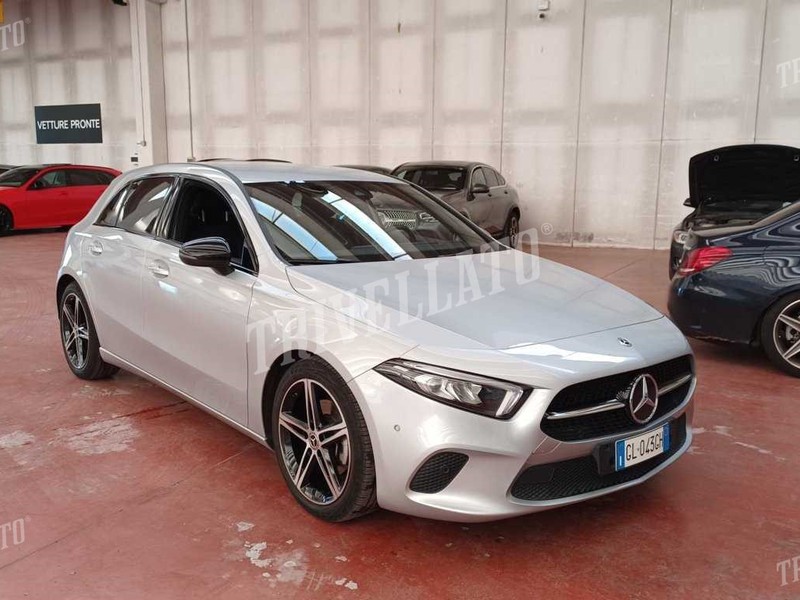 Mercedes Classe A 180 d sport auto diesel argento