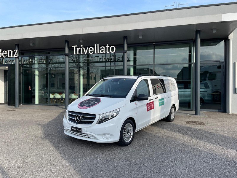 Mercedes Vito 116 cdi extralong tourer select business auto e6 diesel bianco