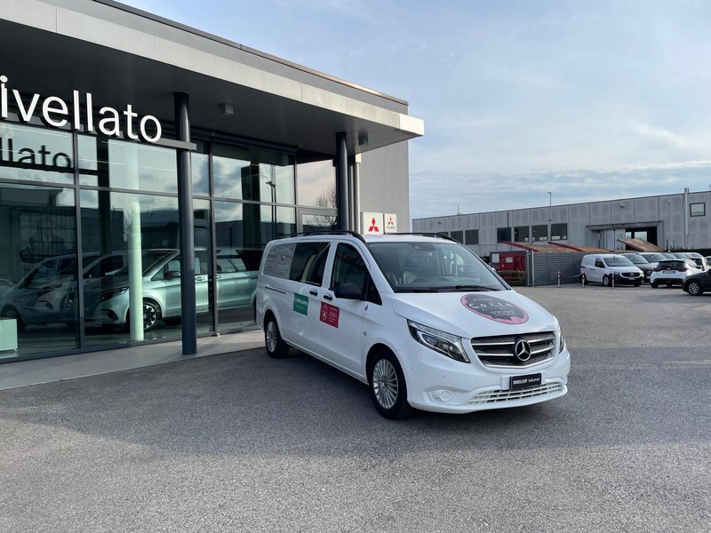 Mercedes Vito 116 cdi extralong tourer select business auto e6 diesel bianco