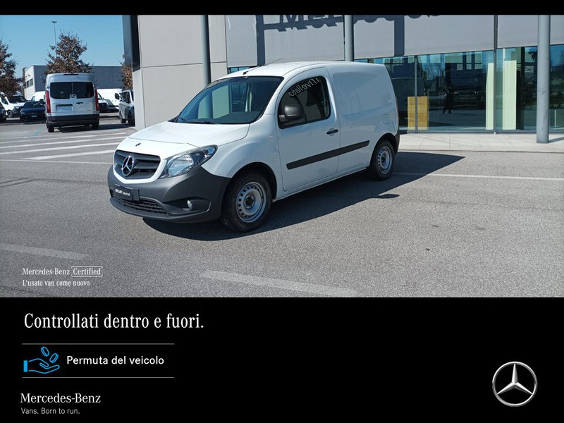 Mercedes Citan 111 cdi long blueff. e6d-temp diesel bianco