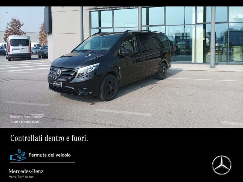 Mercedes Vito 119 cdi long 4x4 mixto auto my20 diesel nero