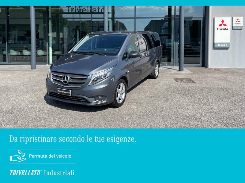 Mercedes Vito 119 cdi(bluetec) long mixto auto e6 diesel grigio