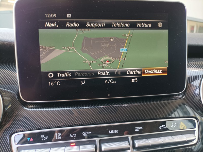 Mercedes Classe V long 220 d executive diesel nero