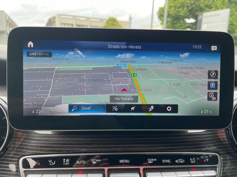 Mercedes Classe V extralong 250 d premium auto diesel nero