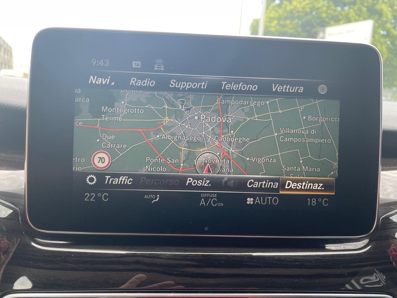 Mercedes Classe V extralong 250 d sport business 4matic auto diesel nero