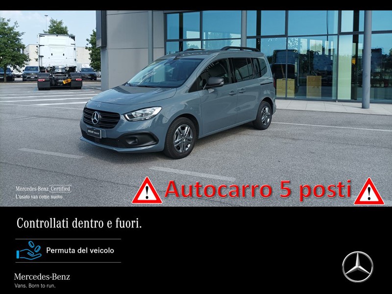Mercedes Citan tourer long 110 cdi pro diesel grigio