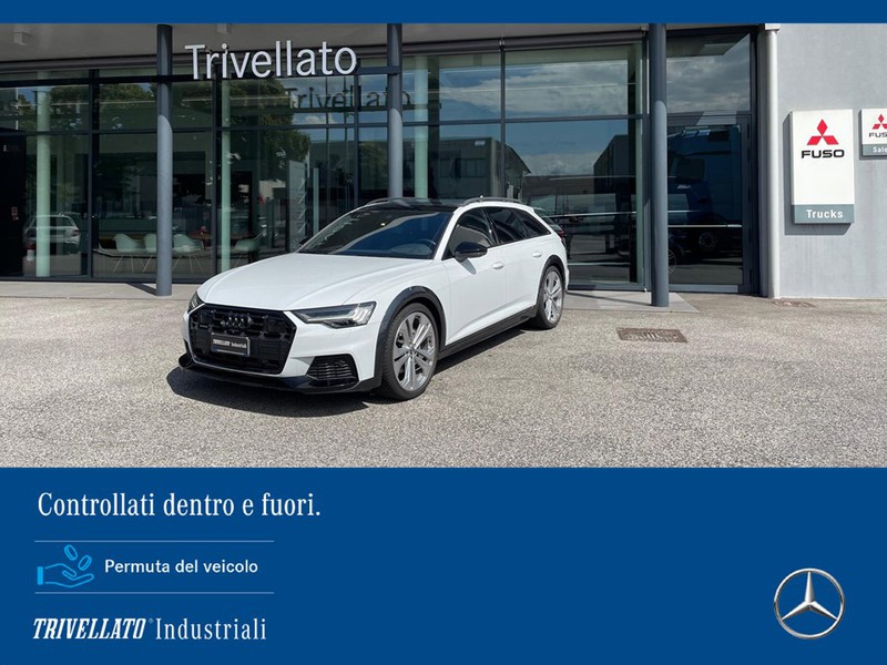 Audi A6 allroad allroad 50 3.0 tdi mhev 48v quattro 286cv tiptronic ibrido bianco