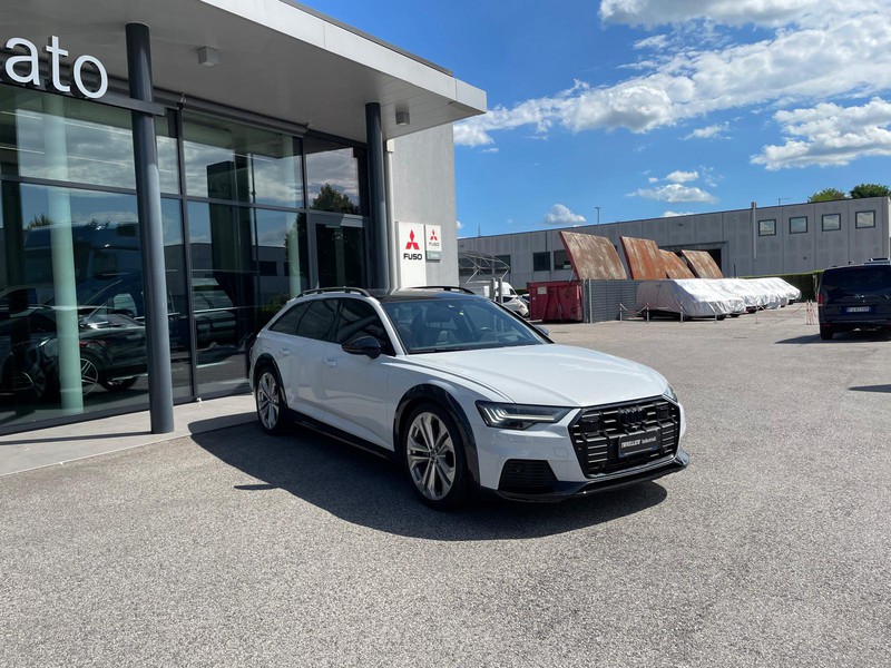 Audi A6 allroad allroad 50 3.0 tdi mhev 48v quattro 286cv tiptronic ibrido bianco