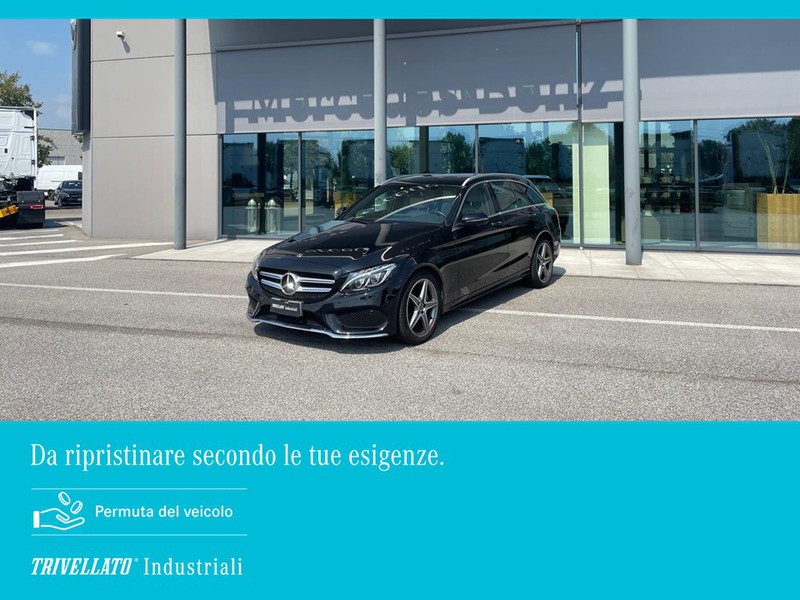 Mercedes Classe C SW sw 220 d premium 4matic auto 9m diesel nero