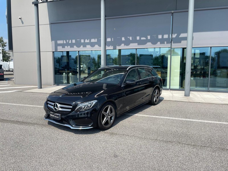 Mercedes Classe C SW sw 220 d premium 4matic auto 9m diesel nero