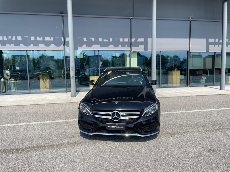 Mercedes Classe C SW sw 220 d premium 4matic auto 9m diesel nero