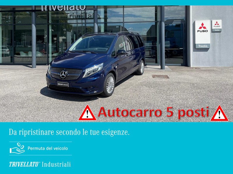 Mercedes Vito 114 cdi compact mixto auto e6 diesel blu/azzurro