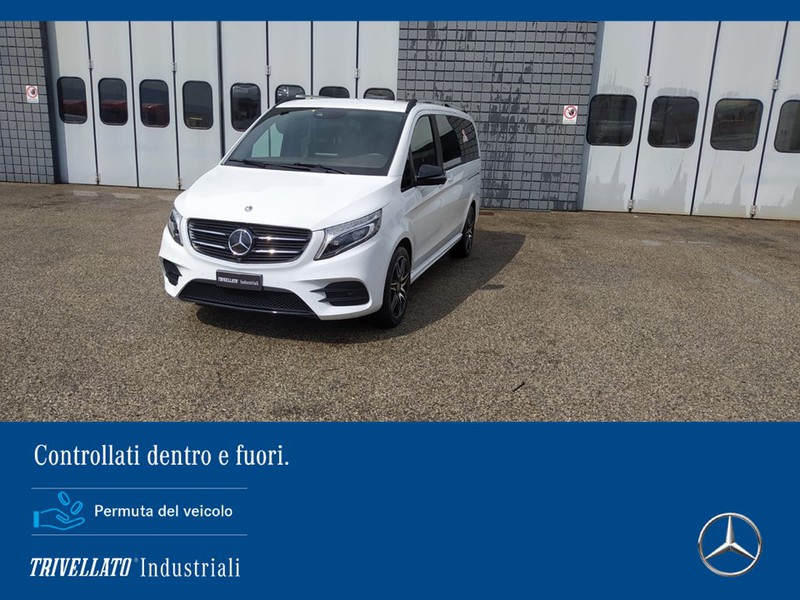 Mercedes Classe V 250 d exclusive 4matic l auto diesel bianco