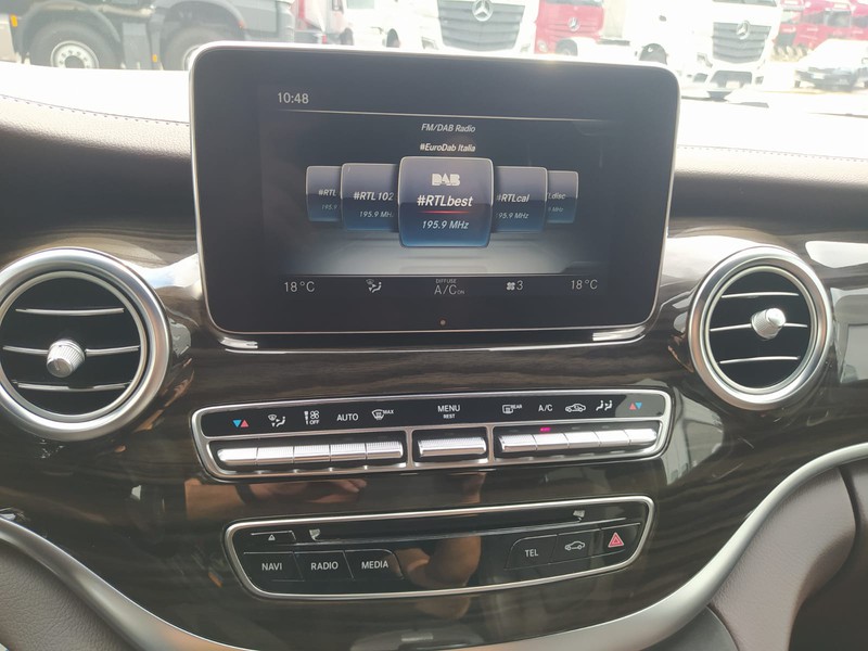Mercedes Classe V 250 d exclusive 4matic l auto diesel bianco