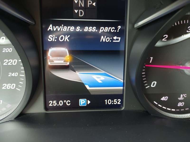 Mercedes Classe V 250 d exclusive 4matic l auto diesel bianco