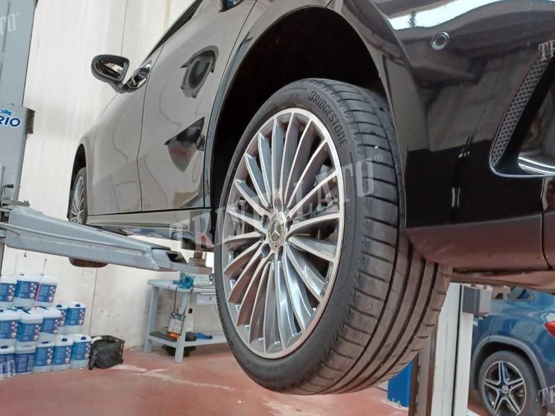 Mercedes Classe A 250 e phev amg line advanced plus auto ibrido blu/azzurro