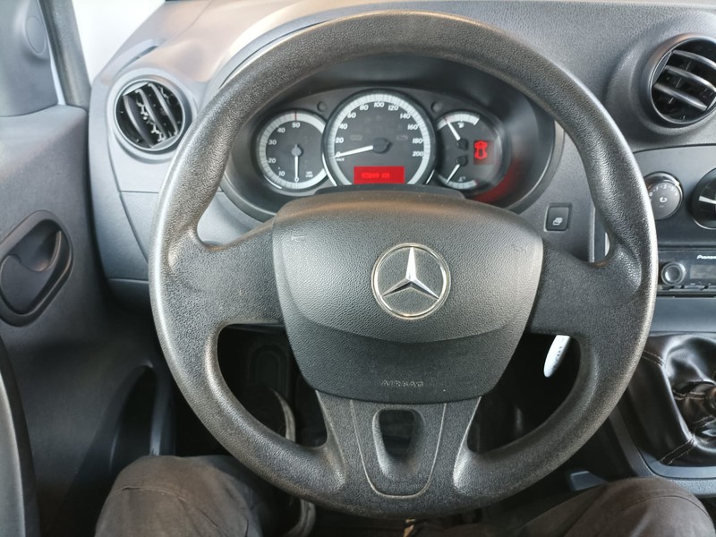 Mercedes Citan 111 cdi long blueff. e6d-temp diesel bianco