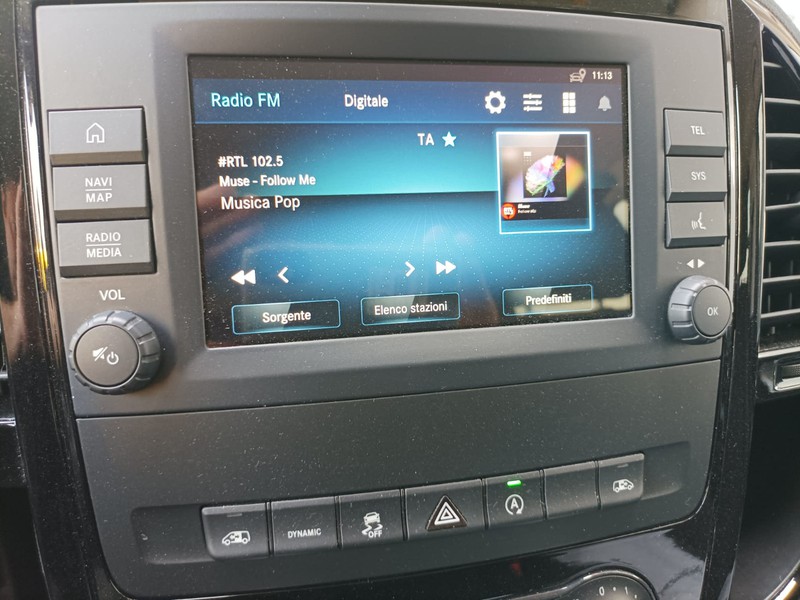 Mercedes Vito 114 cdi long tourer pro auto my20 diesel nero