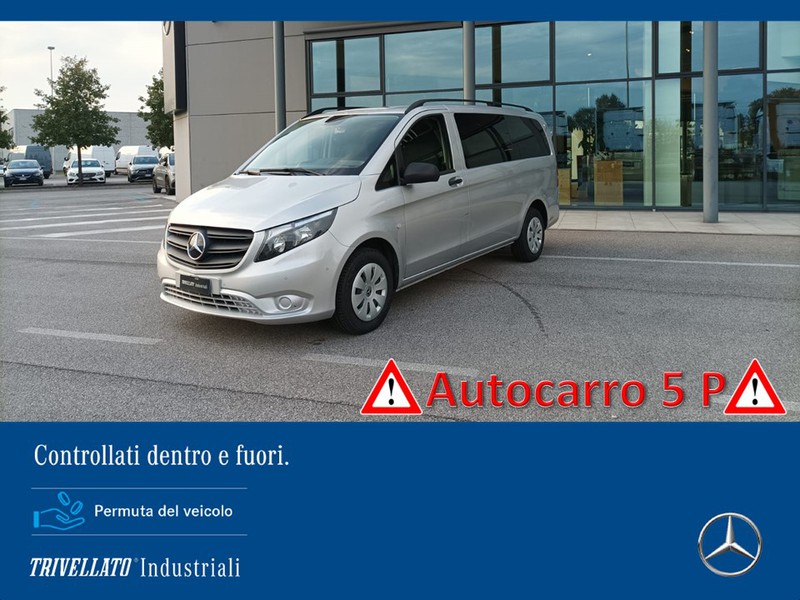 Mercedes Vito 116 cdi long mixto pro auto my20 diesel argento