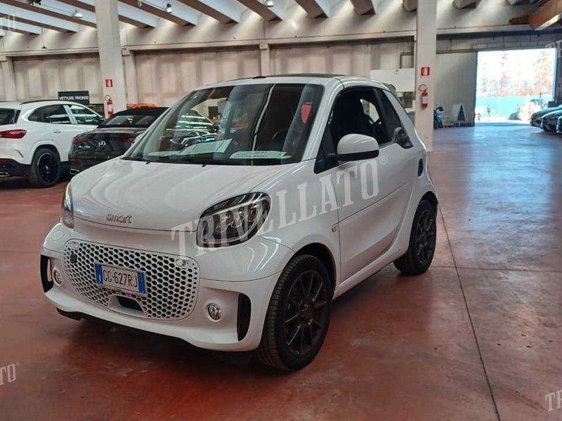 Smart Fortwo Cabrio cabrio eq prime 22kw elettrica bianco