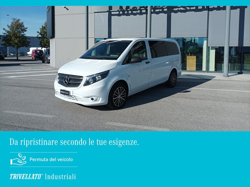 Mercedes Vito 114 cdi long mixto e6 diesel bianco