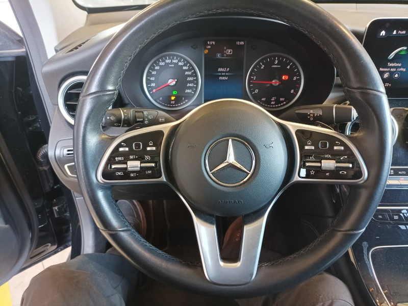 Mercedes GLC 200 d sport 4matic auto diesel nero