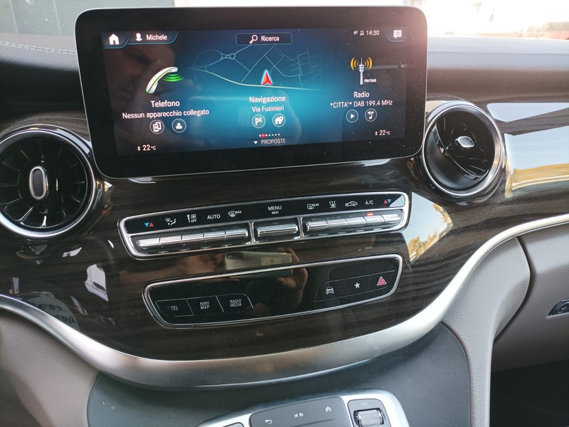 Mercedes Classe V extralong 300 d sport 4matic auto diesel nero