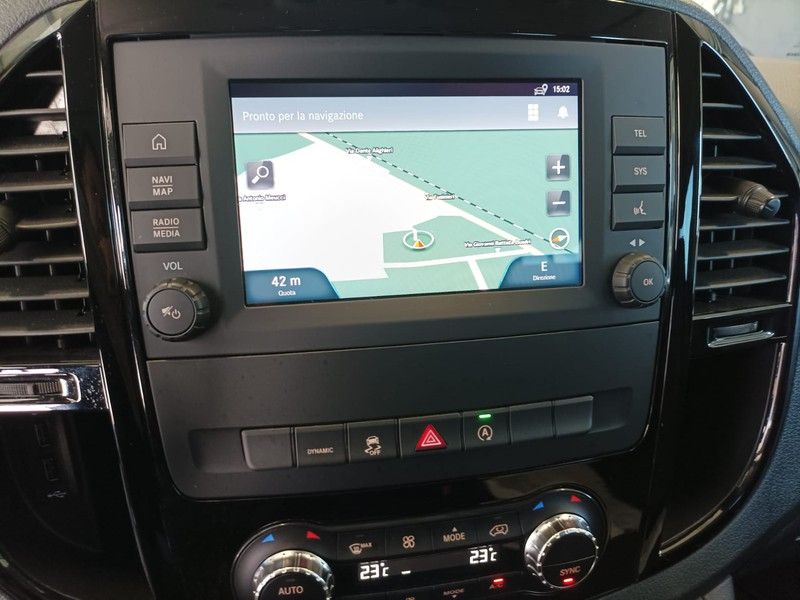 Mercedes Vito 116 cdi long mixto auto my20 diesel grigio