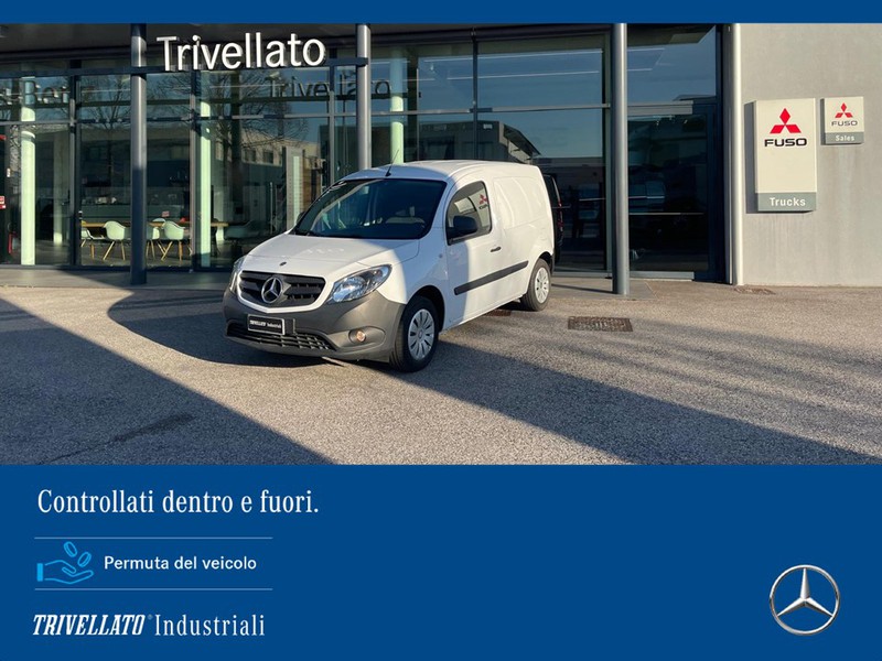 Mercedes Citan 111 cdi long blueff. business e6d-temp diesel bianco