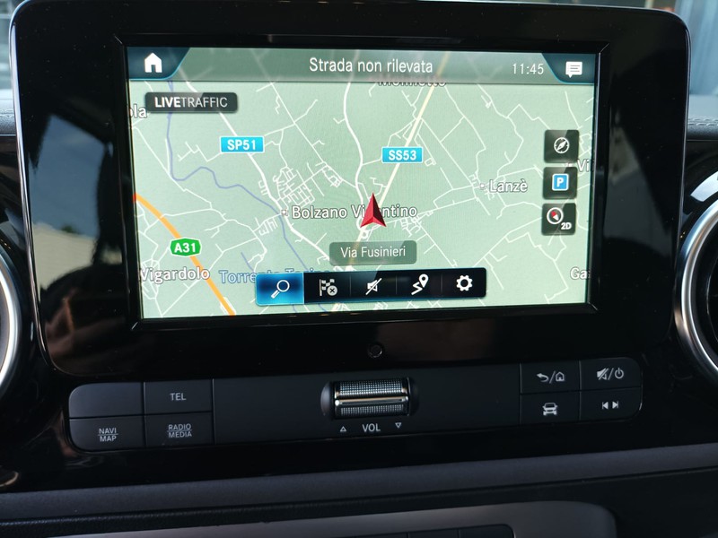 Mercedes Classe T long 180d premium auto diesel grigio