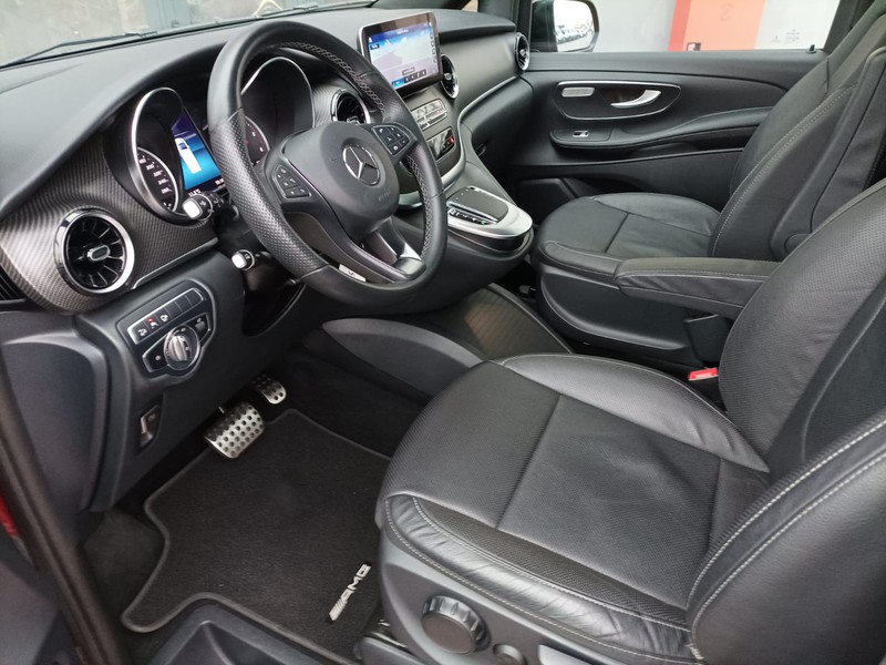 Mercedes Classe V long 300 d exclusive 4matic auto diesel rosso