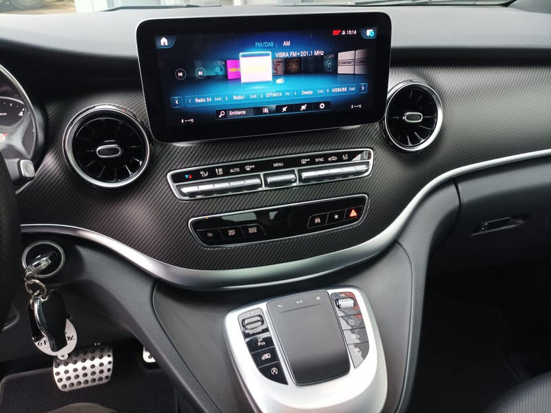 Mercedes Classe V long 300 d exclusive 4matic auto diesel rosso