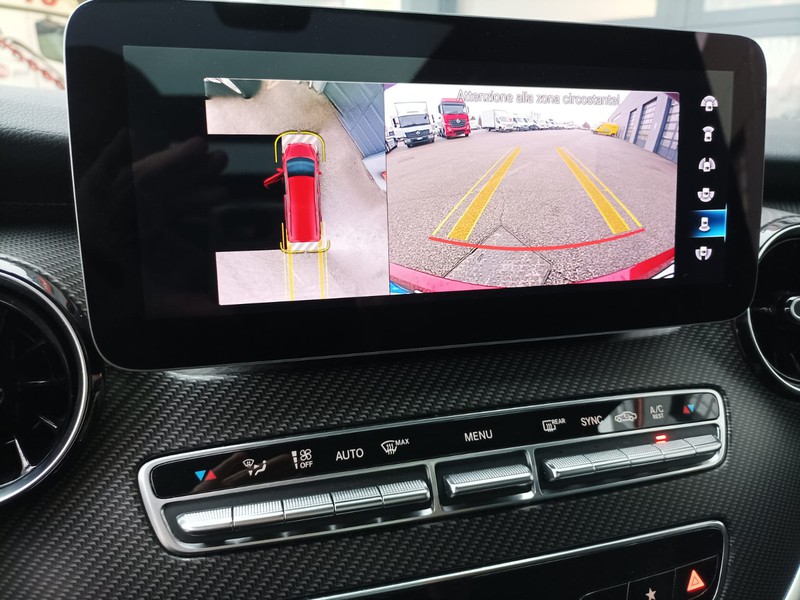 Mercedes Classe V long 300 d exclusive 4matic auto diesel rosso