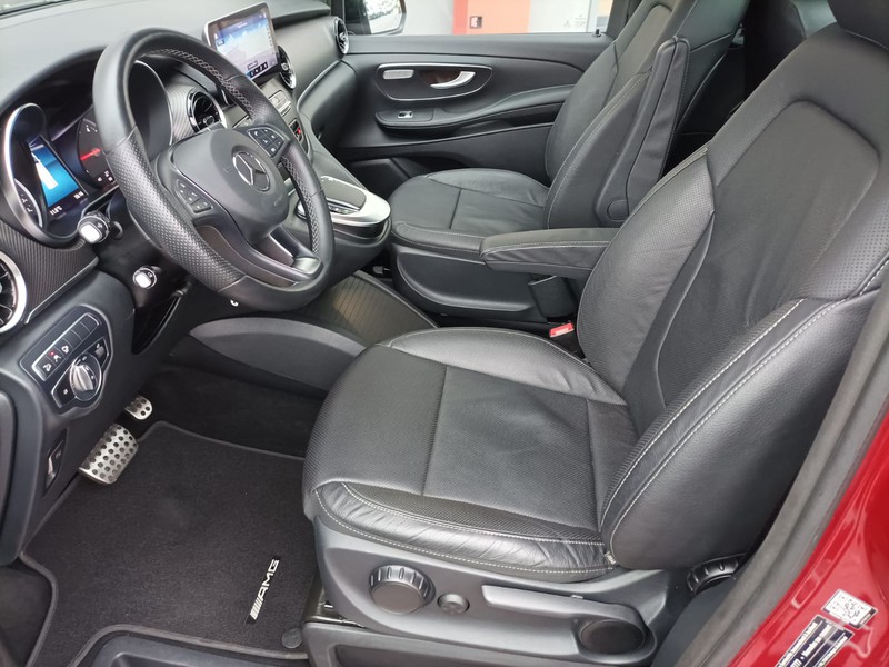 Mercedes Classe V long 300 d exclusive 4matic auto diesel rosso