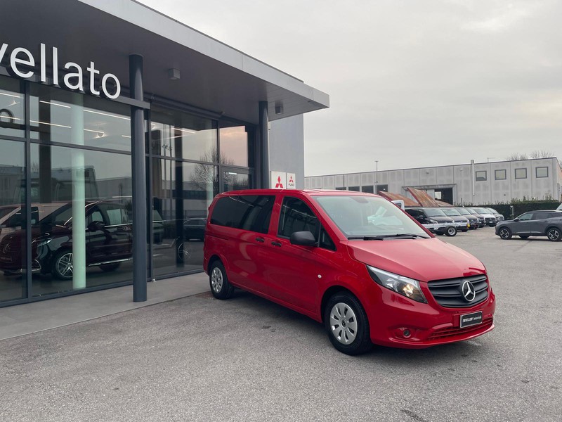 Mercedes Vito 114 cdi compact mixto auto my20 diesel rosso