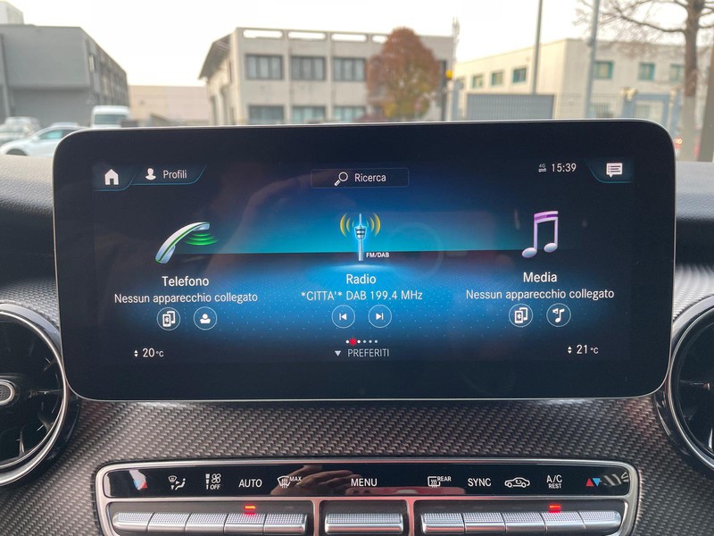 Mercedes Classe V extralong 300 d sport 4matic auto diesel nero