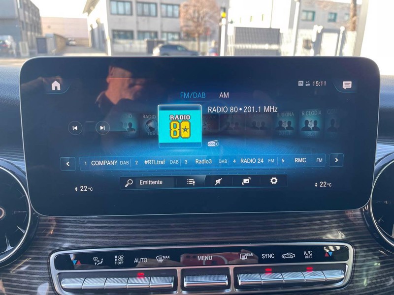 Mercedes Classe V extralong 250 d executive 4matic auto diesel nero