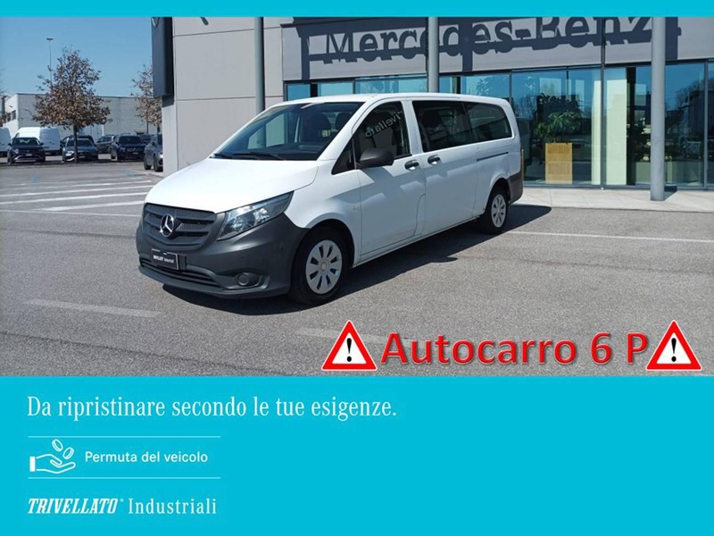 Mercedes Vito 114 cdi(bluetec) extralong tourer pro auto e6 diesel bianco
