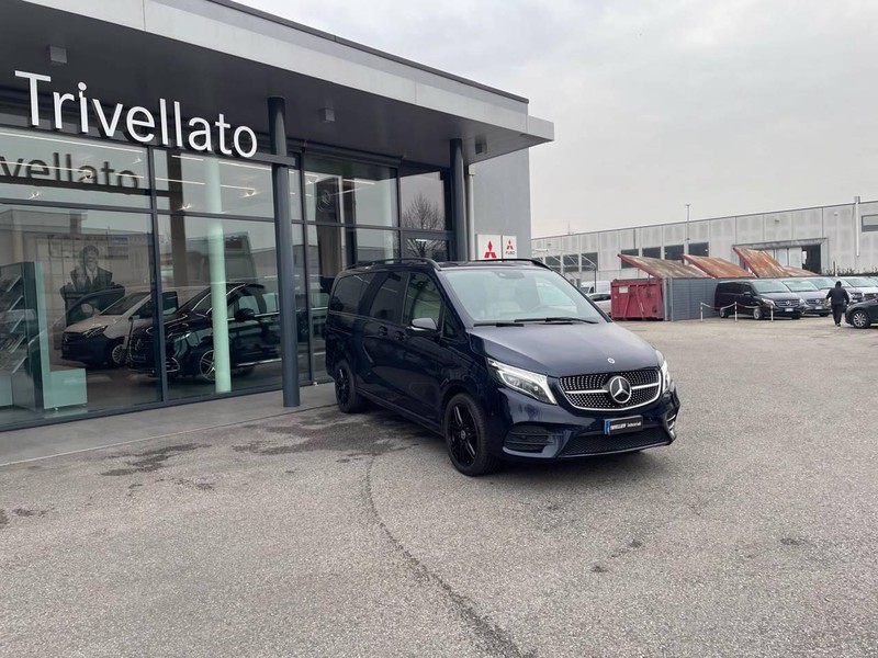Mercedes Classe V long 250 d premium 4matic auto diesel blu/azzurro