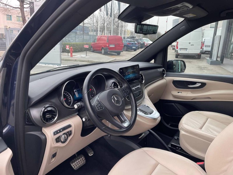 Mercedes Classe V long 250 d premium 4matic auto diesel blu/azzurro
