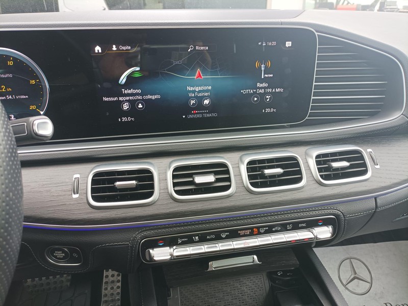 Mercedes GLS gls 400 d premium plus 4matic auto diesel bianco