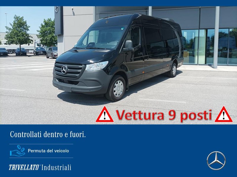 Mercedes Sprinter 317 rwd 2.0 cdi 43/35 h2 tourer pro 9g-tronic diesel nero
