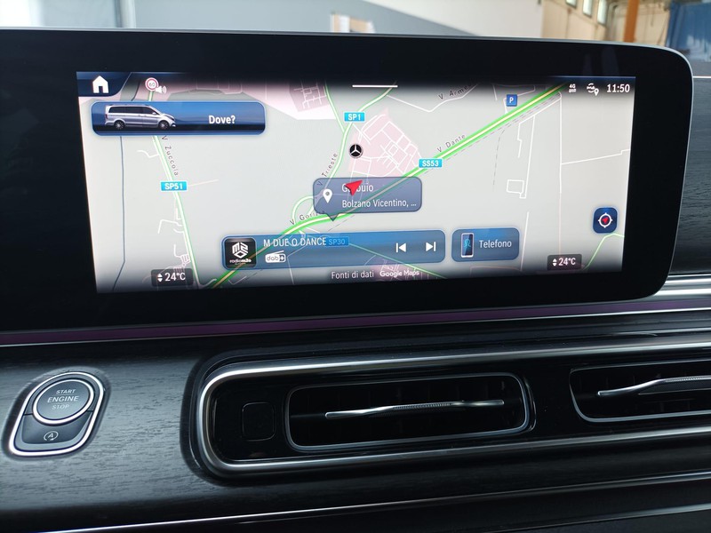Mercedes Classe V long 250 d avantgarde auto diesel nero