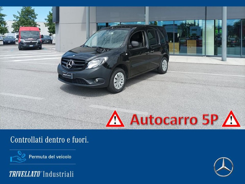 Mercedes Citan 109 cdi long blueff. e6 diesel nero