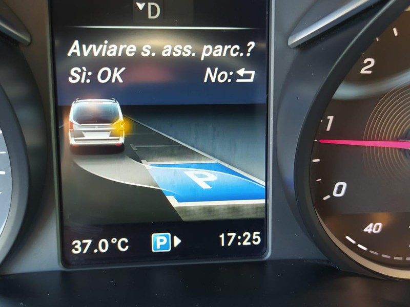 Mercedes Classe V extralong 250 d sport auto diesel nero