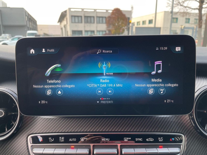 Mercedes Classe V extralong 300 d sport 4matic auto diesel nero
